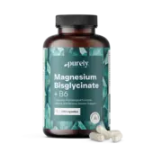 Bisglicinato de magnésio com vitamina B6, 180 cápsulas