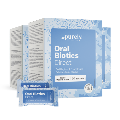 3x Oral Biotics DIRECT, total de 60 saquetas