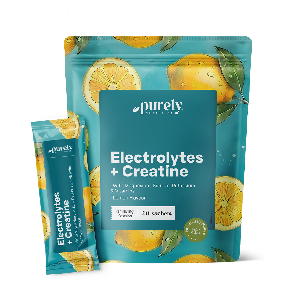 Eletrólitos com creatina – limão