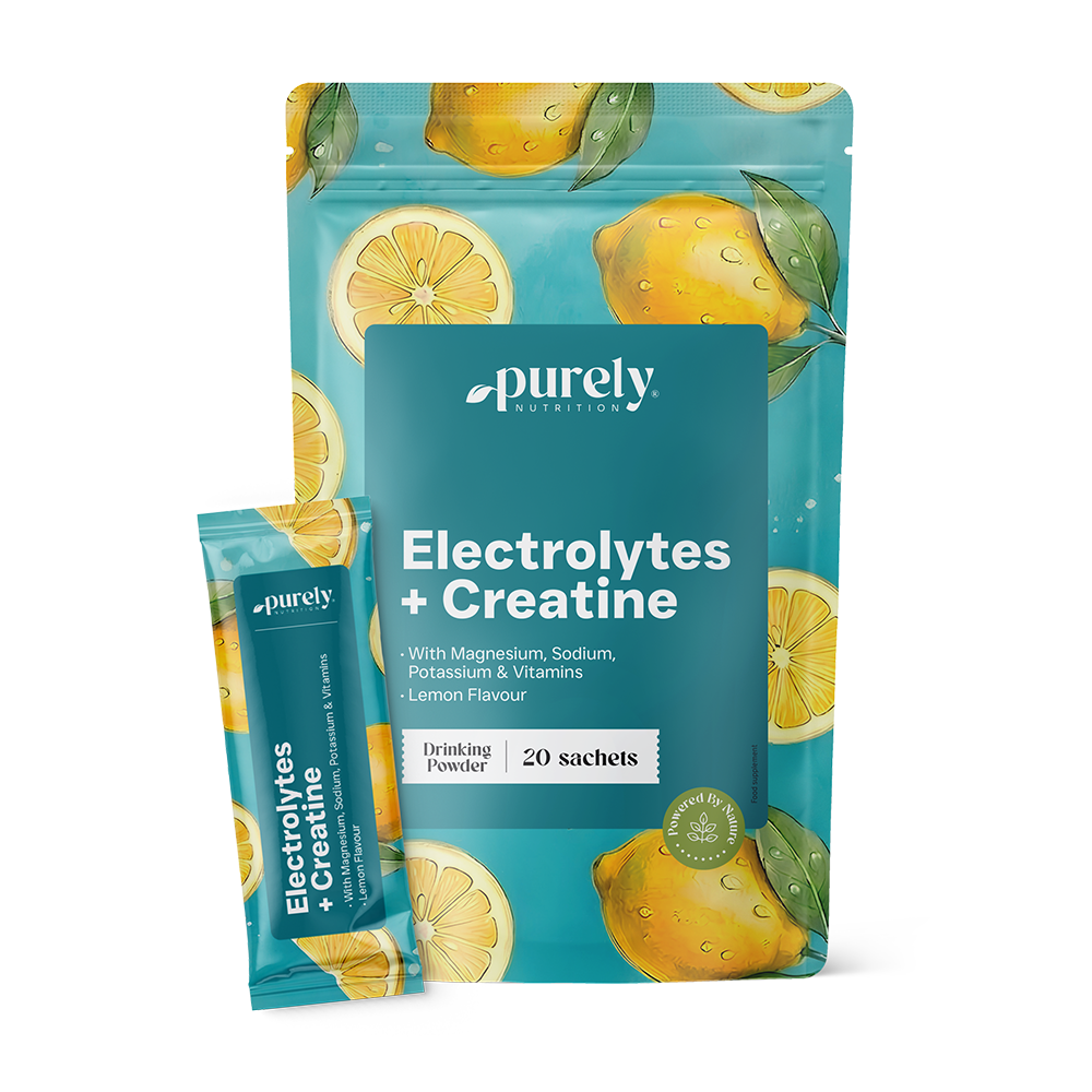 Eletrólitos com creatina – limão