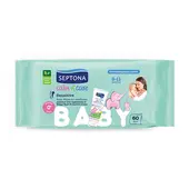 Lenços umedecidos para bebés Sensitive, 60 lenços