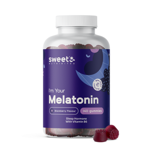 Melatonina 1 mg, 140 gomas