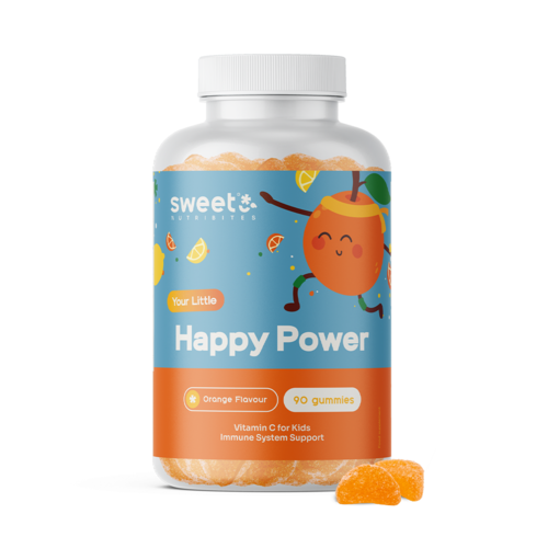 Happy Power – gomas para crianças com vitamina C, 90 gomas