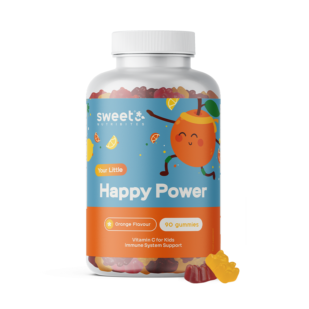 Happy Power – gomas para crianças com vitamina C