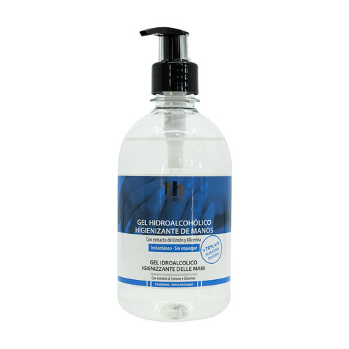 Limpador de mãos com álcool, 500 ml