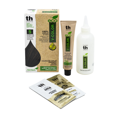 Tintura natural do cabelo – castanho claro, 1 peça