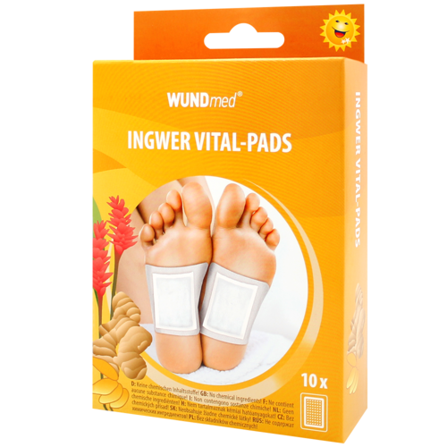 Penso de detox – com gengibre, 10 pensos