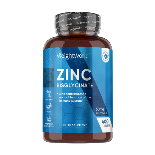 Comprimidos de zinco.