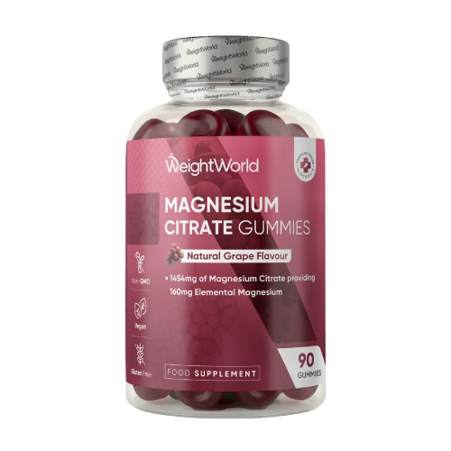 Citrato de magnésio 160 mg, 90 gomas
